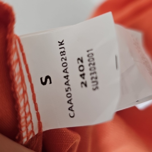 Cupshe Vibrant Orange Maxi Dress womens size small - Picture 7 of 7